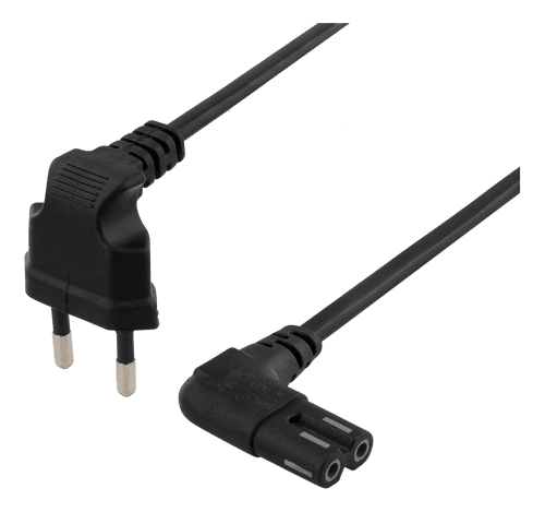 Deltaco Del-109bo Virtajohto Musta 5 M Cee7/16 Iec C7 5m Cee7/16 C7 Musta – Deltaco