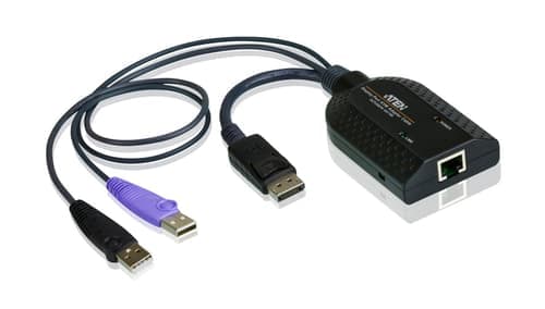 Aten Ka7169 Displayport Usb Virtual Media Kvm Adapter Cable With Smart Card Reader (cpu Module) – Aten