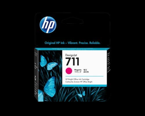 Hp Muste Magenta 711, 29ml - Dj T120 – HP