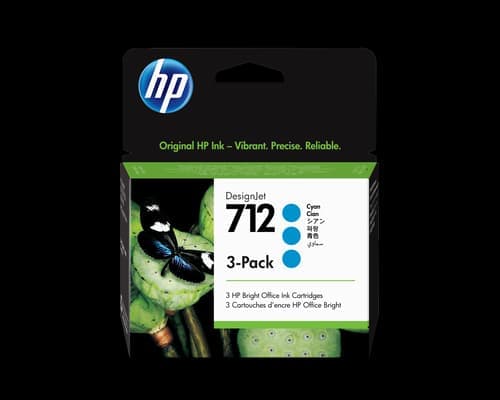 Hp Muste Syaani 712 29ml 3-pack – HP