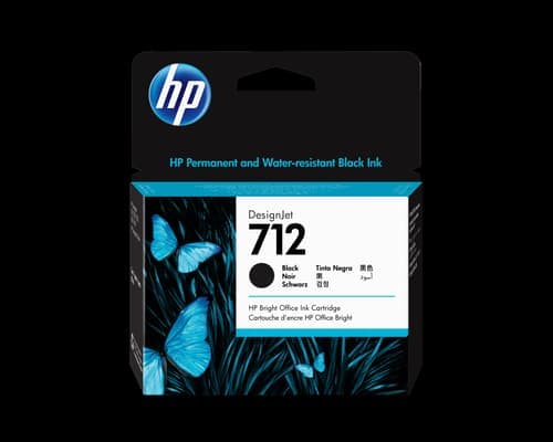 Hp Muste Musta 712 80ml – HP