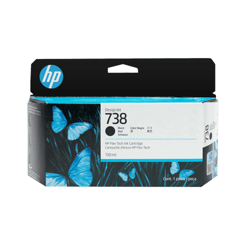 Hp Musta Mustepatruuna 738, 130 Ml, Designjet T850/t950 – HP