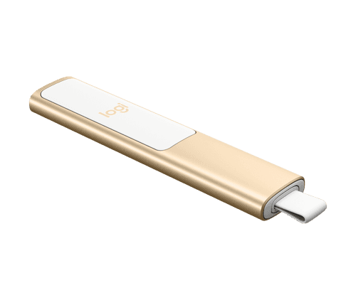 Logitech Spotlight Presentation Remote - Gold – Logitech