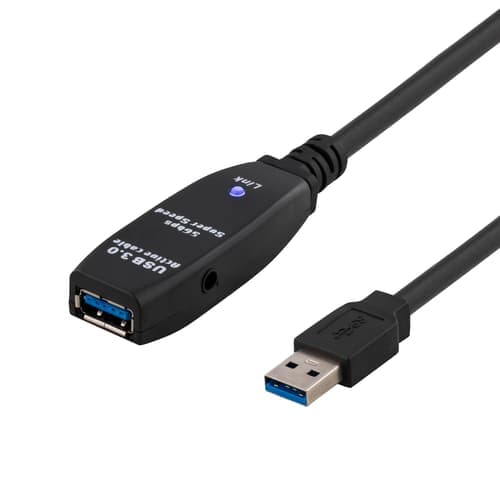Deltaco Usb3-1002 5m Usb-a Usb-a Musta – Deltaco