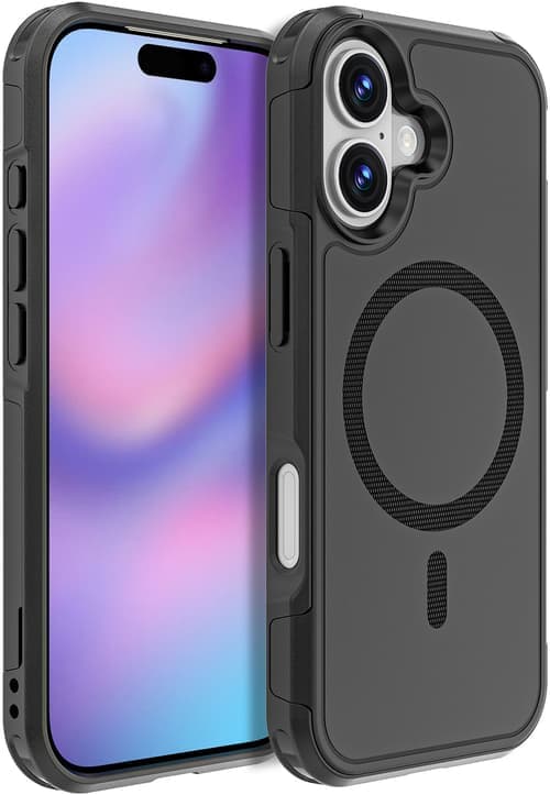 Cirafon Aegis Iskunkestävä Magsafe-puhelinkotelo (mil-std-810h) Iphone 17 Musta – Cirafon