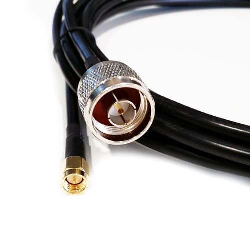 Poynting Antennikaapeli N Male To Sma Male 10m Sma Uros N-tyyppi Uros 10m Musta, Noir – Poynting