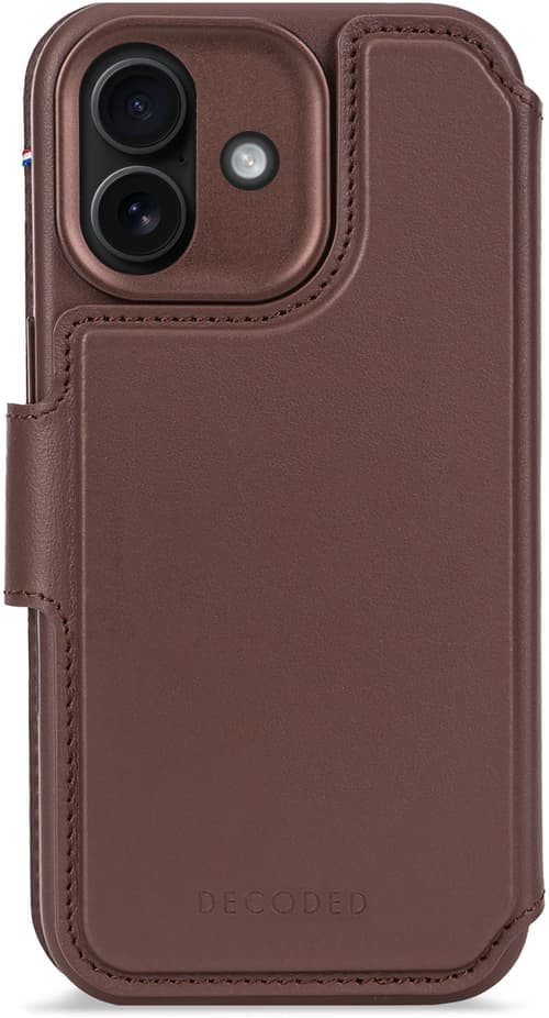 Decoded Leather Detachable Wallet Iphone 17 Ruskea – Decoded