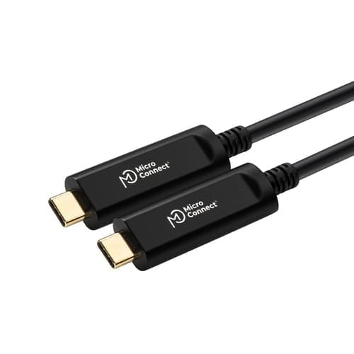 Microconnect Video Optical Cable 20m Usb-c Usb-c Musta – Microconnect
