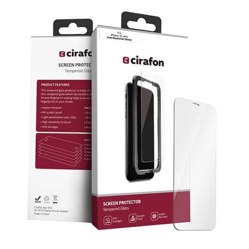 Cirafon Ultra-wide Curved Asahi Glass 0.3mm Iphone 12 Mini – Cirafon