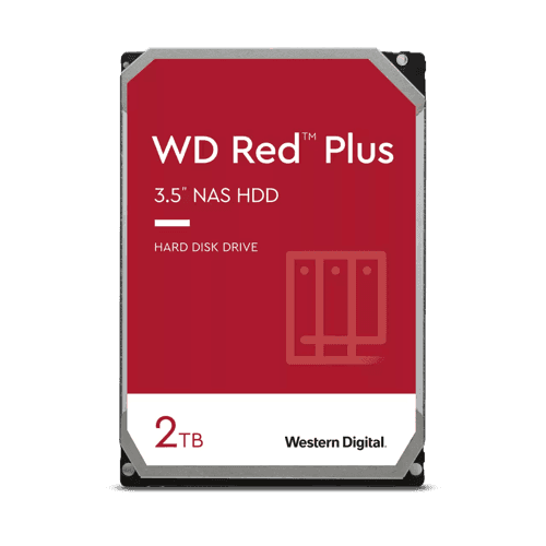 Wd Red Plus 2tb 3.5" 5400r/min Sata Hdd – WD