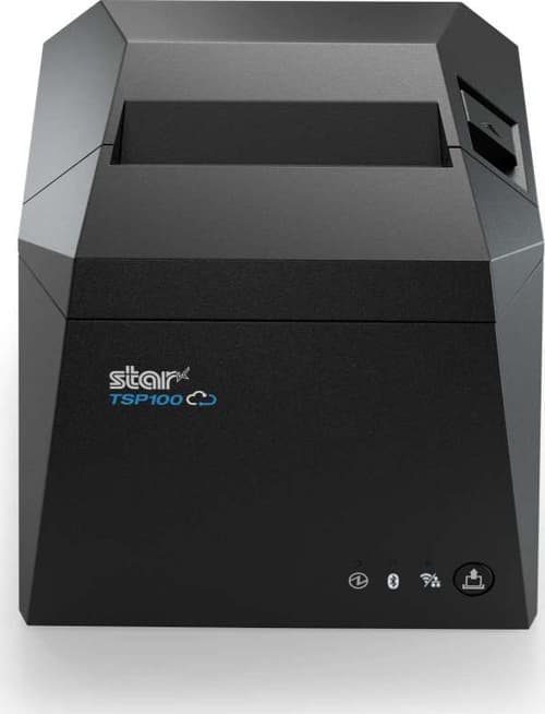 Star Kuittitulostin Tsp143iv, Usb/ethernet/wi‑fi/bluetooth, Leikkurilla, Harmaa – Star