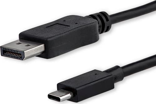 Startech 6ft Usb C To Displayport Adapter Cable 1.8m Displayport Usb-c Musta – Startech