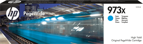 Hp Muste Syaani No.973x 7k - Pagewide – HP