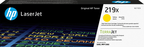 Hp Toner Yellow 219x 2.5k - Clj 3302/3202 – HP