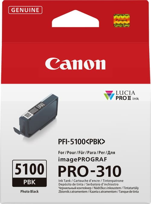 Canon Valokuvamusta Muste Pfi-5100mbk – Canon