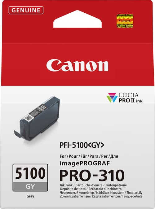 Canon Pfi-5100gy, Musteharmaa – Canon