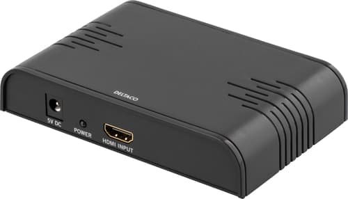 Deltaco Adapter Hdmi 19-pin - Scart Ho Ho M. Audio Hdmi Scart Musta – Deltaco