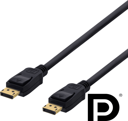 Deltaco Dp-1020d 2m Displayport Displayport Musta – Deltaco