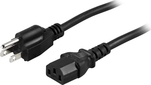 Deltaco Del-109us 2m Iec C13 Nema 5-15 Musta – Deltaco