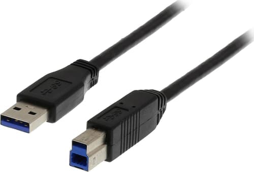 Deltaco Usb3-130 3m Usb-a Usb-b Musta – Deltaco