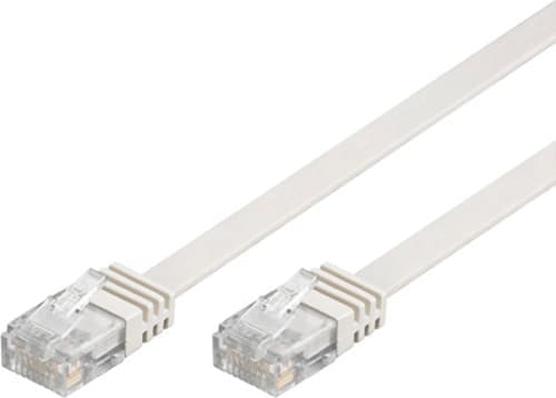 Deltaco Kytkentäkaapeli Rj-45 Cat 6 0.5m Valkoinen – Deltaco