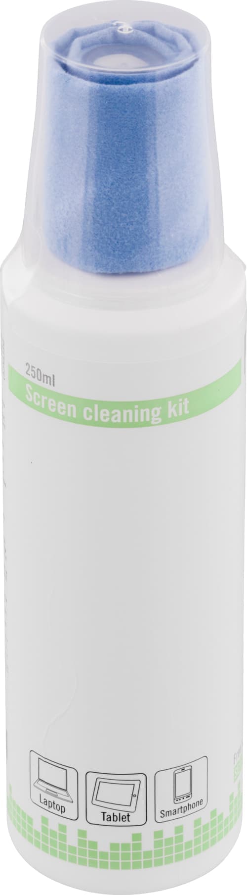 Deltaco Näytönpuhdistussarja, Mikrokuituliina, 250ml – Deltaco