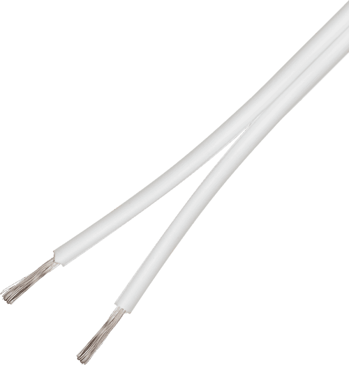 Deltaco Speaker Cable 2x1.5 100m White 100m Ei Ei – Deltaco