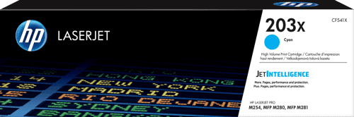 Hp Värikasetti Syaani 203x 2.5k - Cf541x – HP