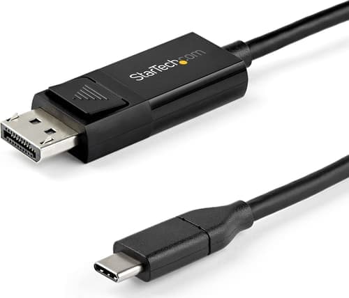 Startech Usb-c Cabel 8k 60hz/4k 1m Usb-c Displayport Musta – Startech