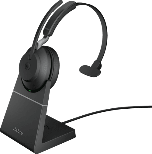 Jabra Evolve2 65 Incl Charging Stand Stereo Usb-a Microsoft Teams Musta – Jabra