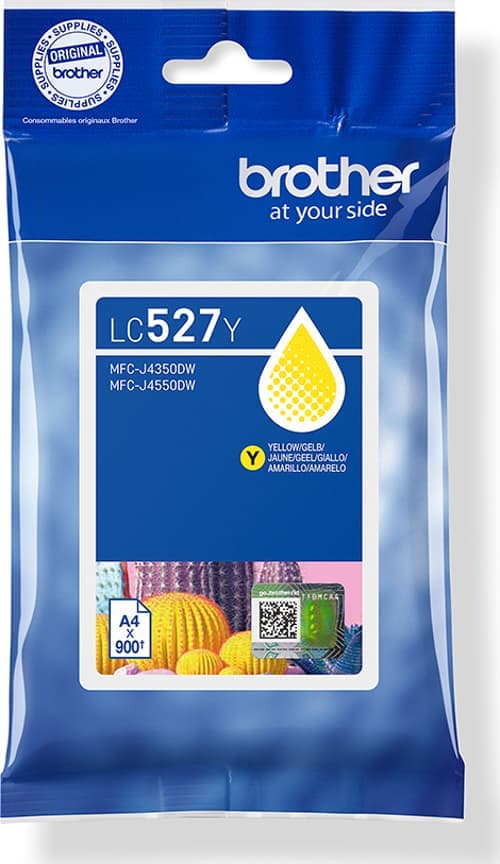 Brother Mustepatruuna Keltainen 527y, 900 Sivua – Brother