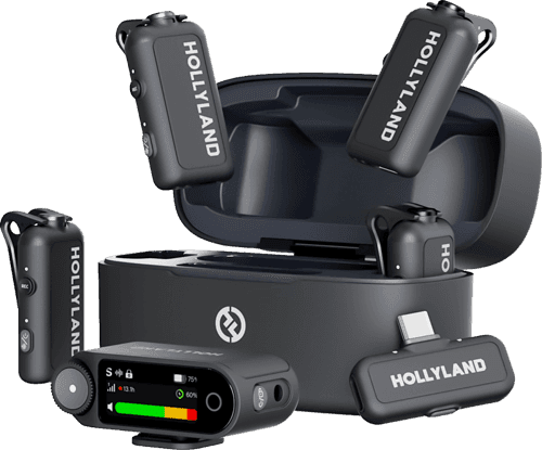 Hollyland Lark Max 2 Combo 4-person Version With Camera Rx + Usb-c Rx – Hollyland