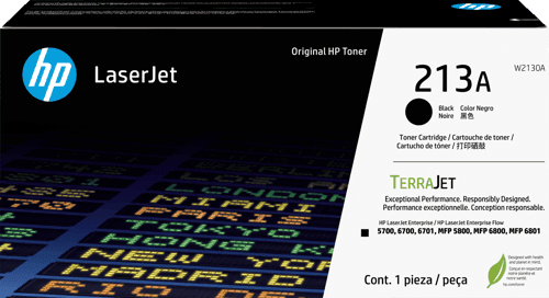 Hp Toner Black 213a 3.5k - Color Laserjet Enterprise 5800 – HP