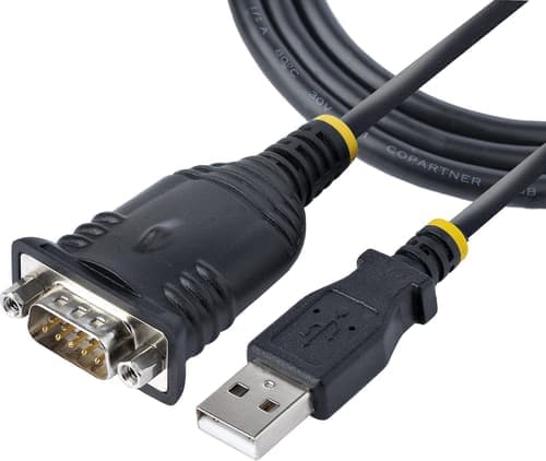 Startech Startech.com 1p3fp-usb-serial Kaapelin Sukupuolenvaihtaja Db-9 Usb Type-a Musta Db9 Usb-a-tyyppi – Startech