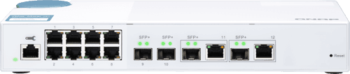 Qnap Qsw-m408-2c Verkkokytkin Hallittu L2 10g Ethernet (100/1000/10000) Valkoinen – QNAP