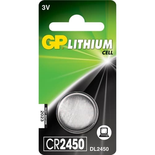 Gp Button Cell Lithium Cr2450 3v – GP