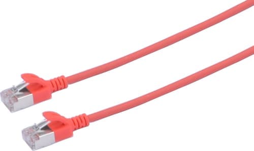 Prokord Tp-cable U/ftp Cat.6a Slim Lszh Rj45 0.3m Red Rj-45 Cat 6a 0.3m Punainen – Prokord