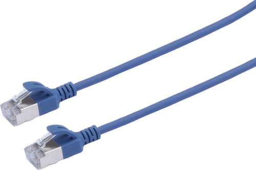 Prokord Tp-cable U/ftp Cat.6a Slim Lszh Rj45 0.3m Blue Rj-45 Cat 6a 0.3m Sininen – Prokord