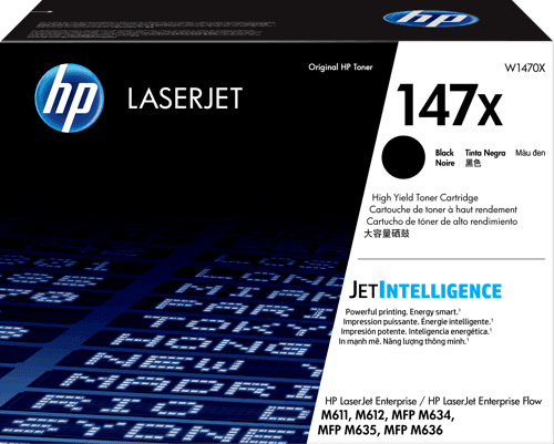 Hp Värikasetti Musta 147x 22.2k - Mfp M634/m635/m636 – HP