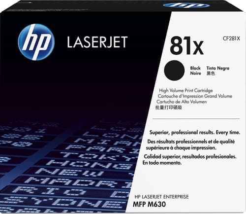 Hp Värikasetti Musta 81x 25k - Cf281x – HP