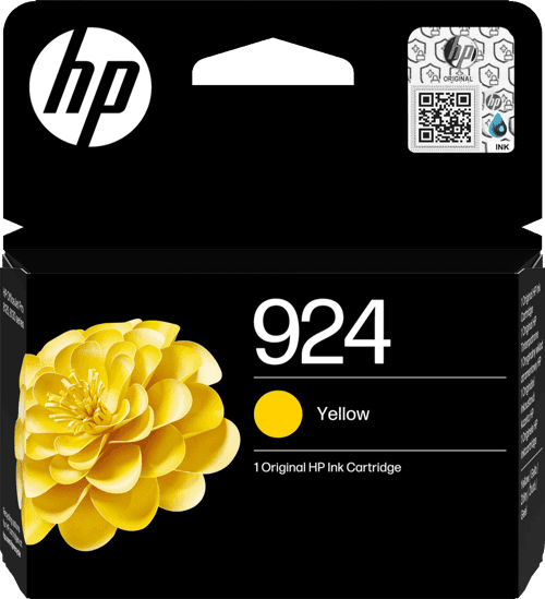 Hp Ink Yellow 924 - Officejet Pro 8132e – HP
