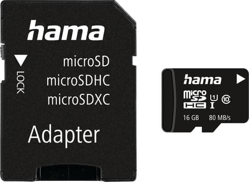 Hama Memorycard 16gb Microsdhc Uhs-i – Hama