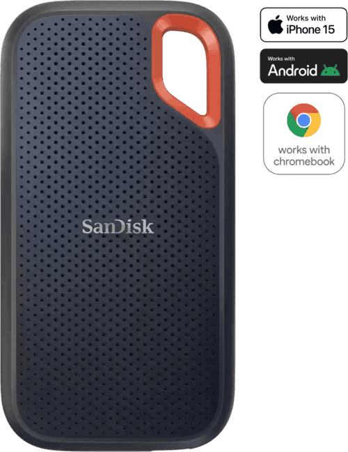 Sandisk Extreme Portable Ssd V2 8tb Usb-c Musta – SanDisk