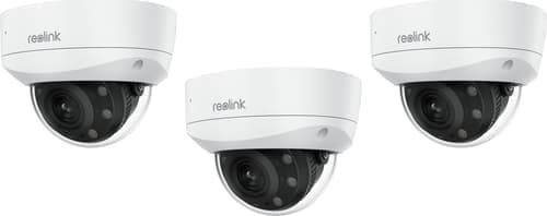 Reolink Rlc-843a 8mp Ai Poe Dome Ik10 -kamera 3-pack – Reolink