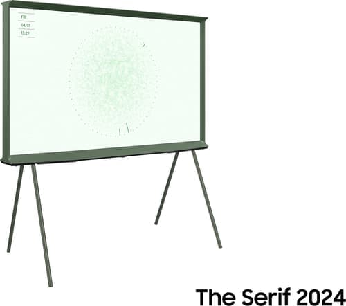 Samsung The Serif 43" 4k Qled Smart Tv Ivy Green - (löytötuote Luokka 3) – Samsung