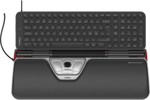 Contour Design Rollermouse Red Plus +balance Mid Wired Langallinen Pohjoismainen – Contour Design