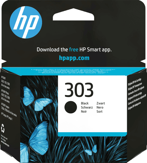 Hp Muste Musta 303 4ml - Envy Kuva 62xx/71xx/78xx/tango – HP