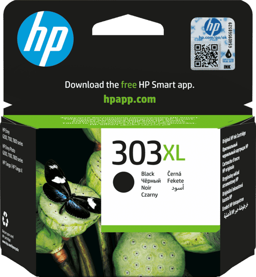 Hp Muste Musta 303xl 12ml - Envy Kuva 62xx/71xx/78xx – HP