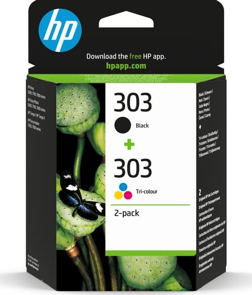 Hp Muste Combo Pack (black/color) 303 - Envy Kuva 62xx/71xx – HP