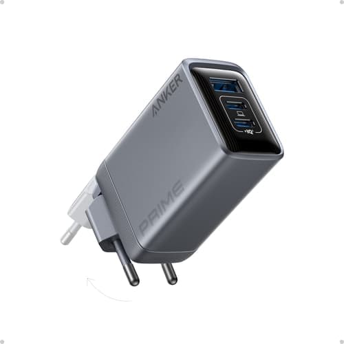 Anker Prime Charger 100w 3 Ports Gan 0m Musta – Anker